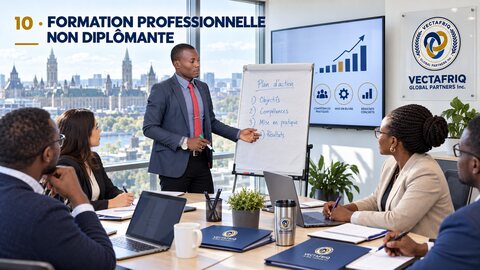 Réunion de travail de l’équipe VECTAFRIQ illustrant les services du pôle 10