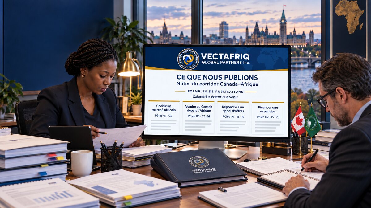 Préparation d'une note VECTAFRIQ documentée et sourcée
